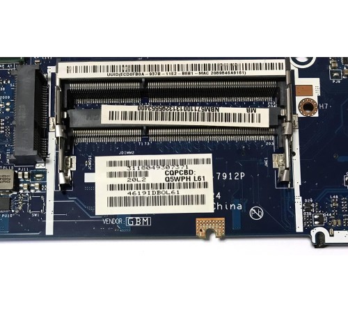 Материнская плата для ноутбука Acer Aspire E1-571, E1-571G (Q5WV1 LA-7912P), с разбора, исправная