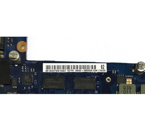 Материнская плата для ноутбука Samsung RC530 (BA92-08556A), с разбора, частично исправная