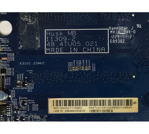 Материнская плата для ноутбука Acer Aspire V5-471G, V5-571G (48.4TU05.021), с разбора, неисправная