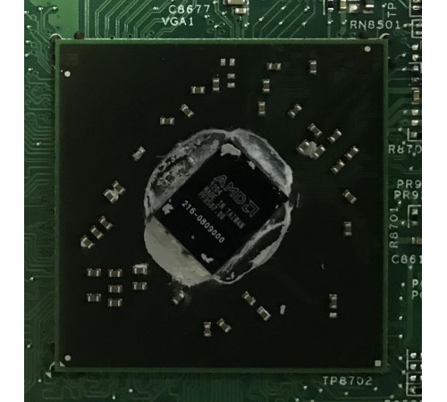 Материнская плата для ноутбука Dell Inspiron N5110 (554IE01381), с разбора, неисправная