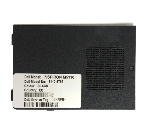 Заглушка (крышка) отсека HDD и ОЗУ для ноутбука Dell Inspiron N5110, M5110 (60.4IE18.031), часть корпуса, с разбора