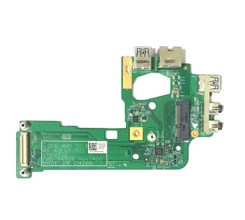 Плата расширения №2 2x USB + 2x Audio + LAN для ноутбука Dell Inspiron N5110 (48.4IE05.021), с разбора