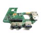 Плата расширения №2 2x USB + 2x Audio + LAN для ноутбука Dell Inspiron N5110 (48.4IE05.021), с разбора