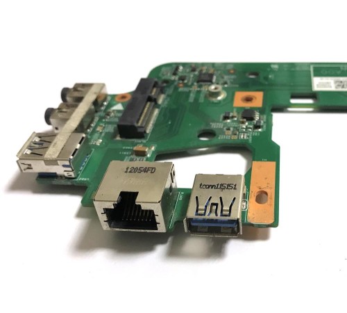 Плата расширения №2 2x USB + 2x Audio + LAN для ноутбука Dell Inspiron N5110 (48.4IE05.021), с разбора