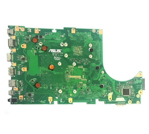 Материнская плата для ноутбука Asus X756UQ, X756UV, X756UX (60NB0C30-MB1110), с разбора, неисправная