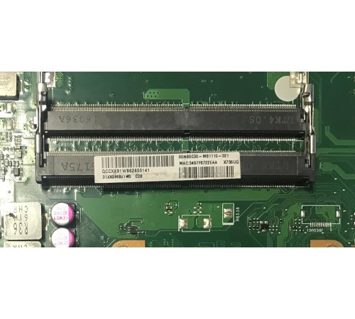Материнская плата для ноутбука Asus X756UQ, X756UV, X756UX (60NB0C30-MB1110), с разбора, неисправная