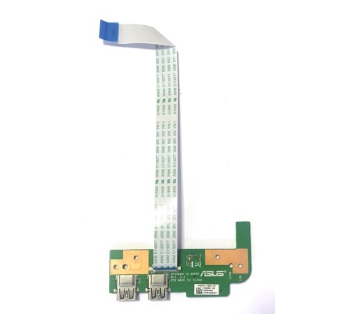 Плата с разъёмом USB и CardReader для ноутбука Asus X756U, X756UQ (60NB0A30-IO2020), с разбора