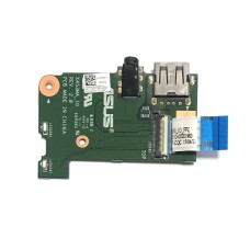 *Б/У* Плата с разъёмом USB и Audio для ноутбука Asus F553MA, X553MA (69N0RLB10A00-01) [BUR0123-1], с разбора