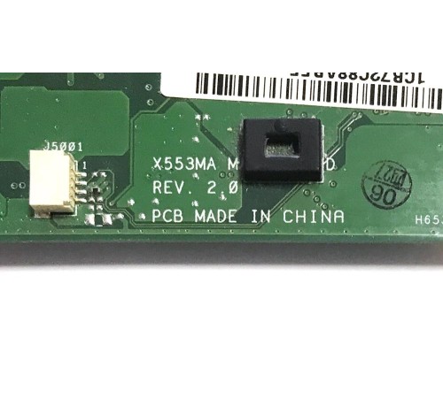 Материнская плата для ноутбука Asus F553MA, X553MA (60NB04X0-MB1900), с разбора, неисправная