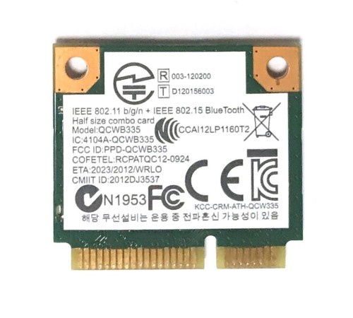 WiFi + BT модуль для ноутбука Asus F553MA, X553MA (QCWB335), с разбора