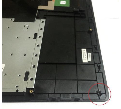 Топкейс и клавиатура (Top case, C cover) для ноутбука Asus F553MA, X553M, X553MA (13NB04X1AP0721), с разбора