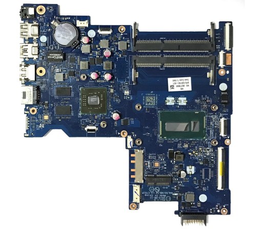 Материнская плата для ноутбука HP Pavilion 15-ac, 250 G4 (828180-601), с разбора, неисправна