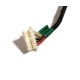 Разъем питания для ноутбука HP Pavilion 15-ba, 15-ac (799736-S57, 799736-Y57), с кабелем 12см, с разбора