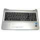 Топкейс (Top case, C cover) + клавиатура для ноутбука HP Pavilion 15-ac, 15-af (AM1EM000300), с разбора