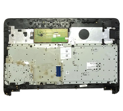 Топкейс (Top case, C cover) + клавиатура для ноутбука HP Pavilion 15-ac, 15-af (AM1EM000300), с разбора