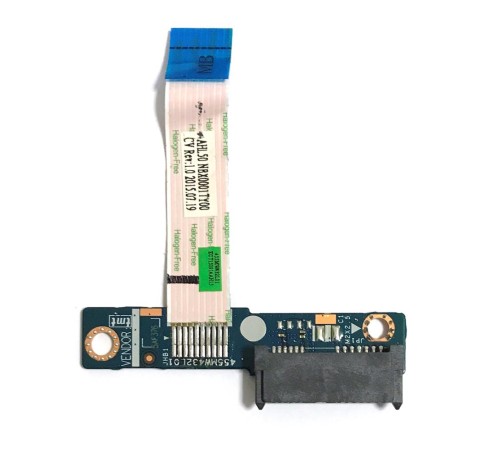 Плата SATA для подключения DVD привода для ноутбука HP Pavilion 15-ba, 15-ac (LS-C706P), с разбора
