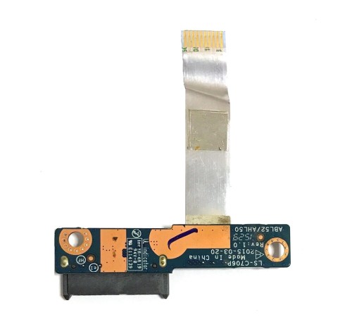 Плата SATA для подключения DVD привода для ноутбука HP Pavilion 15-ba, 15-ac (LS-C706P), с разбора