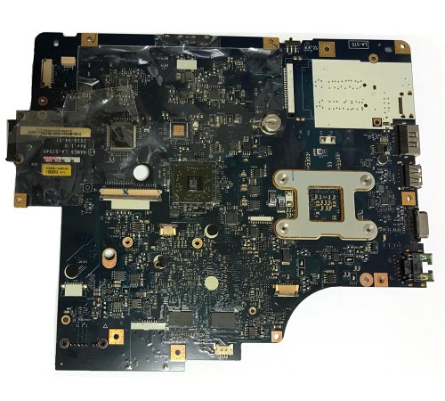 Материнская плата для ноутбука Lenovo IdeaPad G565, Z565 (NAWE6 LA-5754P), с разбора, неисправная