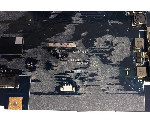 Материнская плата для ноутбука Lenovo IdeaPad G565, Z565 (NAWE6 LA-5754P), с разбора, неисправная