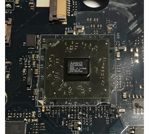 Материнская плата для ноутбука Lenovo IdeaPad G565, Z565 (NAWE6 LA-5754P), с разбора, неисправная
