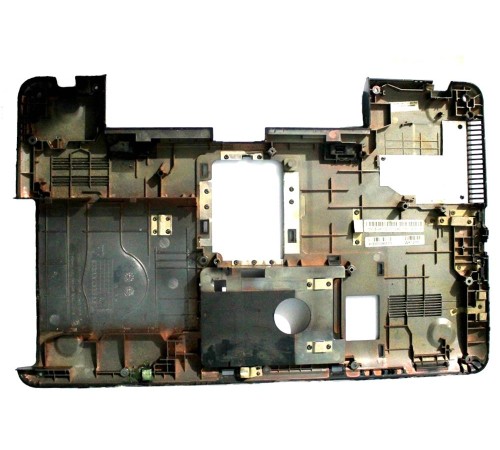 Поддон (нижний корпус, D cover) для ноутбука Toshiba Satellite C850, C855, L850, L855 (13N0-ZWA0302), с разбора