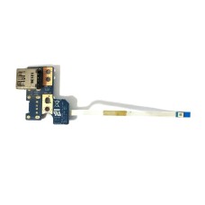 *Б/У* Плата с разъёмом USB для ноутбука Toshiba Satellite C850, C850D, C870, C875 (N0ZWG10B01) [BUR0178-7], с разбора
