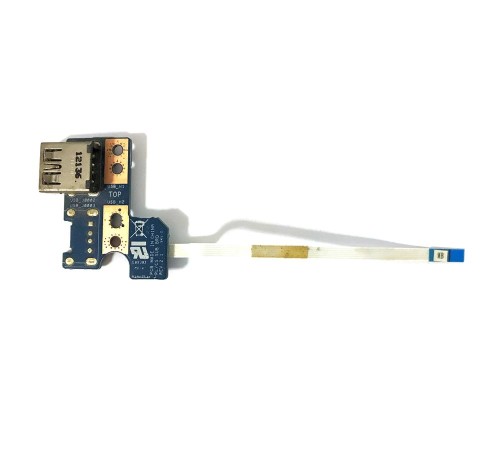 Плата с разъёмом USB для ноутбука Toshiba Satellite C850, C850D, C870, C875 (N0ZWG10B01), с разбора