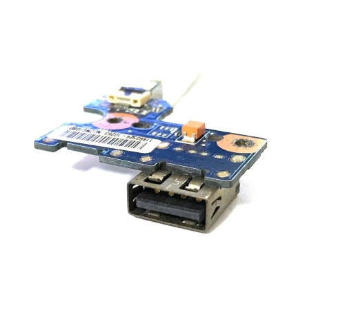 Плата с разъёмом USB для ноутбука Toshiba Satellite C850, C850D, C870, C875 (N0ZWG10B01), с разбора