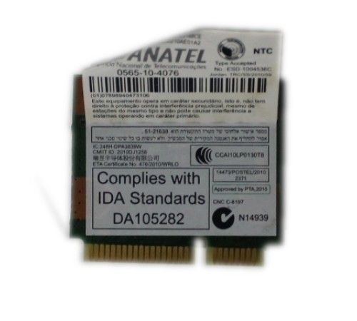 WiFi модуль для ноутбука Toshiba Satellite C850, C855, C870, L850 (PA3839U-1MPC), с разбора