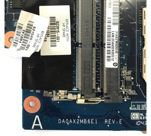 Материнская плата для ноутбука HP CQ56 G56 CQ62 (623915-001), с разбора, исправная