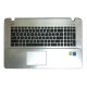 Топкейс и клавиатура (Top case, C cover) для ноутбука Asus X751L (13NB04I5P01011), с разбора