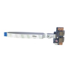 *Б/У* Плата 2x USB для ноутбука Acer Aspire E5-571, E5-571G, E5-521, E5-521G (LS-B162P) [BUR0218-19], с разбора