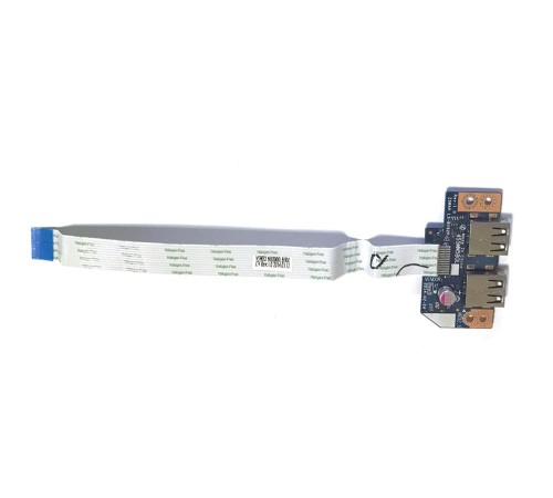 USB плата для ноутбука Acer Aspire E5-571, E5-571G, E5-521, E5-521G (LS-B162P), с разбора