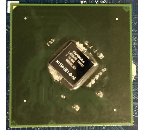 Материнская плата для ноутбука Samsung R780 (BA59-06141A), с разбора, неисправная