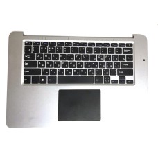 *Б/У* Топкейс (Top case, C cover) + клавиатура для ноутбука Prestigio Smartbook 141A02 [BUR0140-1], с разбора