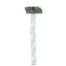 *Б/У* Плата расширения USB/Audio для ноутбука Prestigio Smartbook 141A02 (TZX_141BWS_V3) [BUR0140-10], с разбора