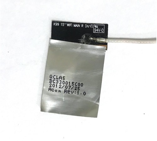 Антенна Wi-Fi / ВайФай (2 кабеля) для ноутбука Samsung NP350V5C, NP355V5C (DC330015C00), с разбора