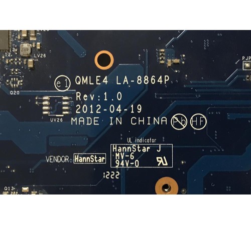 Материнская плата для ноутбука Samsung NP355V5C (BA59-03565A), с разбора, неисправная
