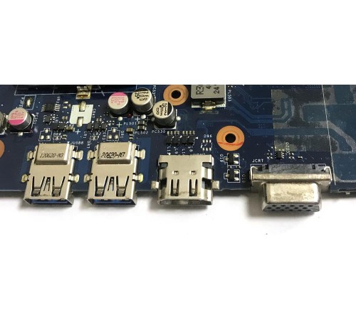 Материнская плата для ноутбука Samsung NP355V5C (BA59-03565A), с разбора, неисправная