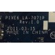 Материнская плата для ноутбука Acer Aspire One 722 (P1VE6 LA-7071P REV:1.0), с разбора, исправная