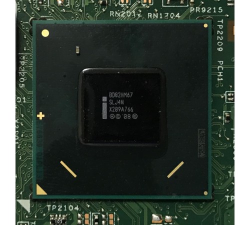 Материнская плата для ноутбука Dell Inspiron N5110 (554IE01151), с разбора, неисправная