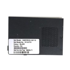 *Б/У* Заглушка (крышка) отсека HDD и ОЗУ для ноутбука Dell Inspiron N5110, M5110 (60.4IE18.001) [BUR0146-7], с разбора
