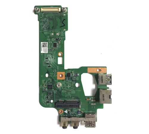 Плата расширения №2 2x USB + 2x Audio + LAN для ноутбука Dell Inspiron N5110 (48.4IE15.031), с разбора