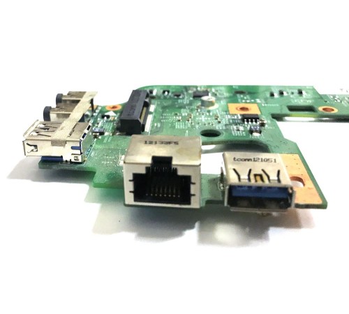 Плата расширения №2 2x USB + 2x Audio + LAN для ноутбука Dell Inspiron N5110 (48.4IE15.031), с разбора