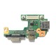 Плата расширения №1 1xUSB + VGA + разъем питания для ноутбука Dell Inspiron N5110 (48.4IF05.021), с разбора