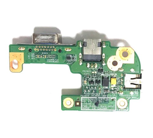 Плата расширения №1 1xUSB + VGA + разъем питания для ноутбука Dell Inspiron N5110 (48.4IF05.021), с разбора