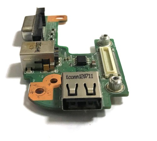 Плата расширения №1 1xUSB + VGA + разъем питания для ноутбука Dell Inspiron N5110 (48.4IF05.021), с разбора