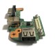 Плата расширения №1 1xUSB + VGA + разъем питания для ноутбука Dell Inspiron N5110 (48.4IF05.021), с разбора