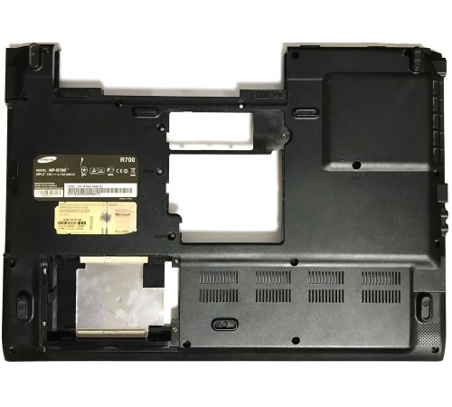 Поддон (нижний корпус, D cover) для ноутбука Samsung R700, R710 (BA81-04348A), с разбора, с разбора