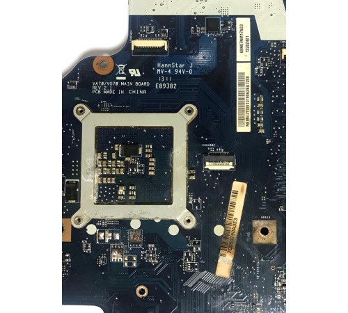 Материнская плата для ноутбука Acer Aspire V3-771 (VA70/VG70 rev. 2.1), с разбора, неисправная